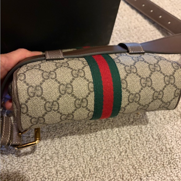 Gucci Ophidia GG Supreme belt bag. Carried once. Excellent condition - Picture 10 of 12